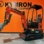 KYMRON® YH14 Mini Excavator (w/ Side Swing Boom)