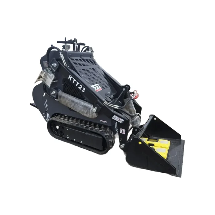 1 Ton, RATO Engine Mini Stand On Skid Steer Track Loader | AGT-KTT23 by Bidadoo - Image 4