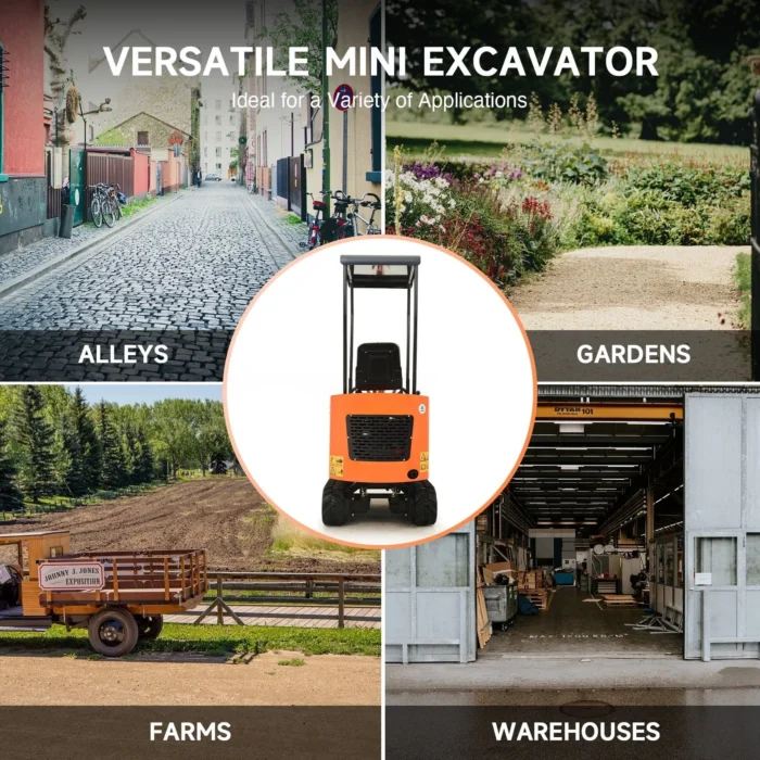 AX-15 | 13.8 HP Kubota Engine Mini Excavator - Image 6