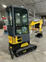 AGT QH13R 1‑Ton Gasoline Mini Excavator with Enclosed Cab - Image 4