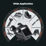 Quick Hitch Attachment for Mini Excavators Digger for Quick Attachments Change - Image 3