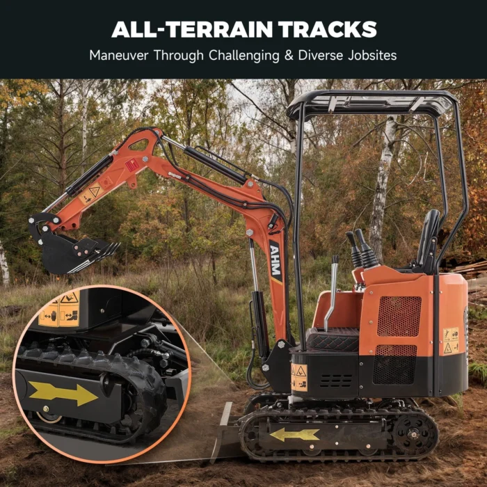 AX-16 | 23 HP 1.3 Ton B&S Engine Mini Excavator - Image 4