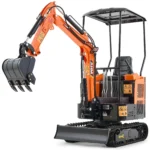 AX-16C | 23 HP 1.3 Ton B&S Engine Mini Excavator with Swing Boom