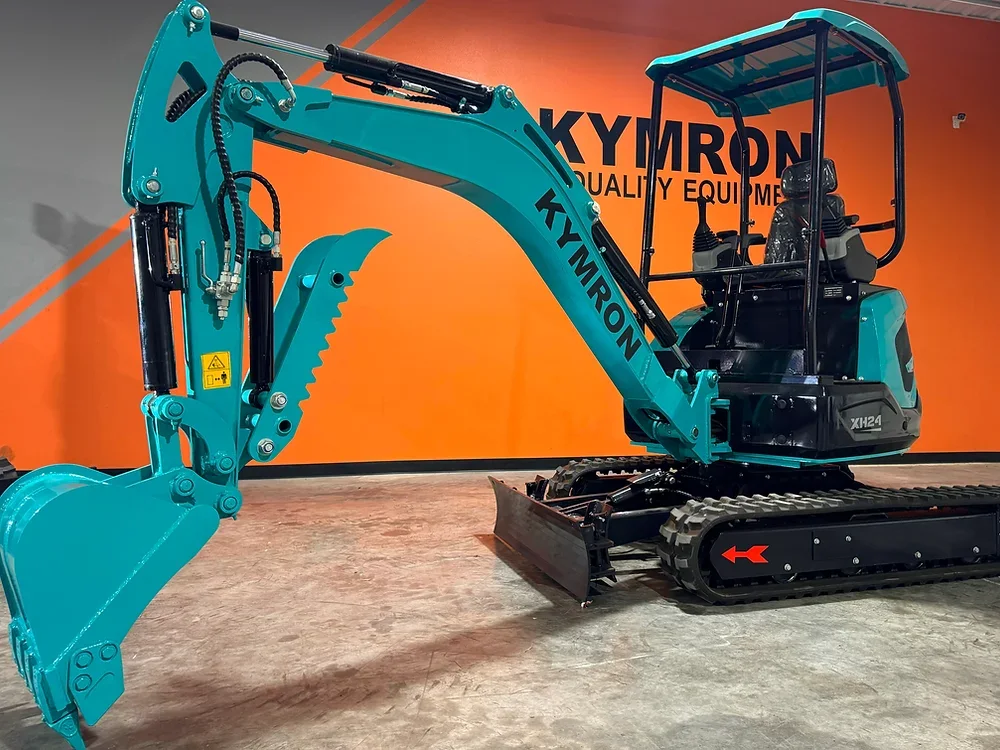 8Ob4Vc1DlQU9mnOKoj6SW5fLstxRnpyCnPuOYvVB.webp KYMRON® XH24 Mini Excavator (w/ Kubota Diesel Engine) - Image 1