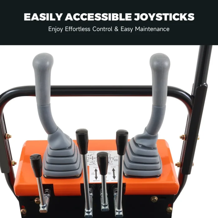 AX-12B | 13.5 HP B&S Engine Mini Excavator - Image 4