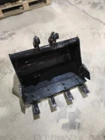 2-3.5 Ton Mini Excavator Attachment 600mm Teeth Bucket Trenching Buckets 23 inch