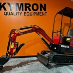 KYMRON® RH14G Mini Excavator (w/ Side Swing Boom)