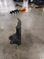 Mini Excavator Attachment Rake 22″ Wide TYPHON Attachments For 2-3.5 ton Diggers - Image 2