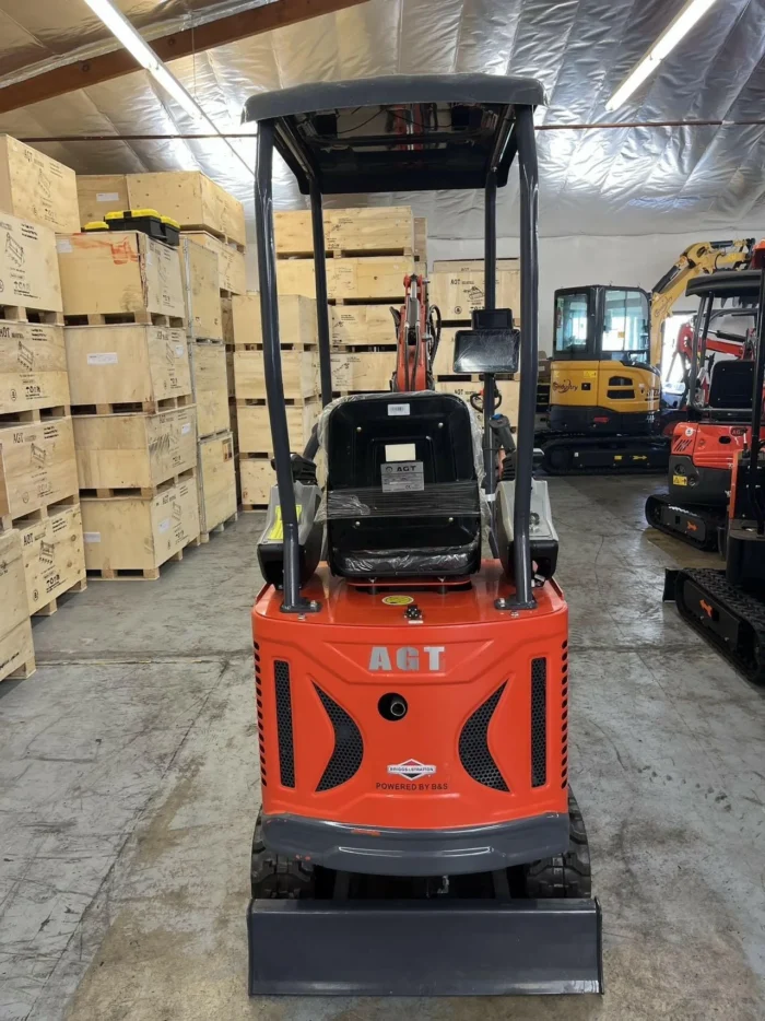 AGT DM12X-C PLUS Mini Excavator – Two-Speed, Pilot Control, Hydraulic Cooler, Swing Boom by Bidadoo - Image 4