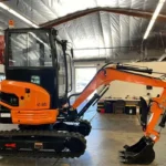 6000lb AGT Mini Excavator with Swing Boom and Hydraulic System by Bidadoo