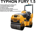 TYPHON FURY 1.5 Ton Vibratory Compactor Asphalt Roller USA - Image 8