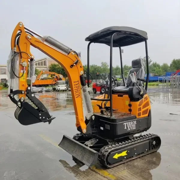 DfNhegRo86Fx4vDAjz8bDM6cER0FyUp87zYXSTWz.webp TYPHON TERROR XVIII Mini Excavator – 4000lbs Digger with 0.03 cbm Bucket USA - Image 1