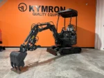 KYMRON® XH14-2 Pro Mini Excavator (w/ Side Swing Boom & Retractable Tracks) - Image 2