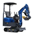 2025 TYPHON TERROR XI STORM Mini Excavator – 1.1 Ton Trench Digger with Boom Swing & Hydraulic Thumb - Image 8