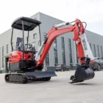 New 4,000 lb TYPHON Lux Mini Excavator Rubber Track with Kubota Diesel Engine USA - Image 2