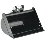 500mm Plain Flat Bucket Attachment 20″ for Mini Excavator Digger with 2 Pins