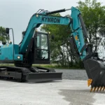 KYMRON® XH80 Pro Series Excavator with Thumb + Cab w/ AC & AM/FM Radio
