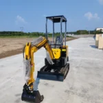 TYPHON TERROR X STORM Mini Excavator – 1 Ton Trench Digger with Canopy, Hydraulic Thumb Clip, Bucket USA - Image 4