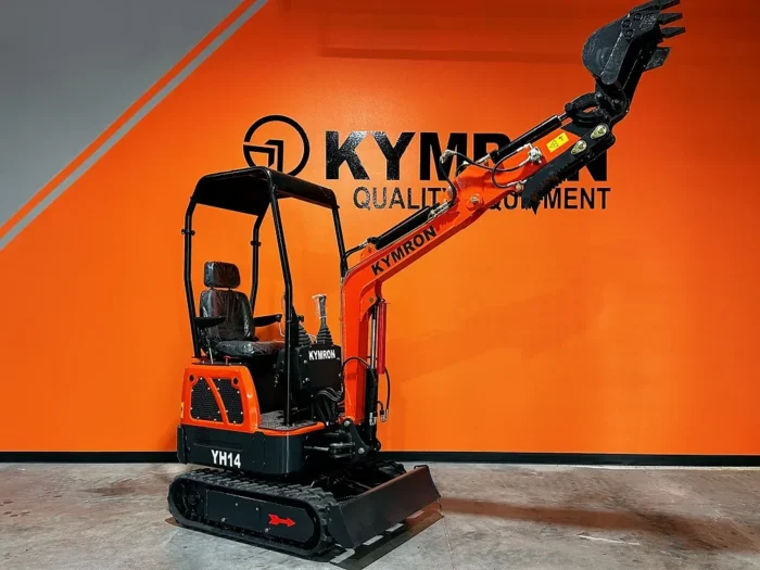 KYMRON® YH14 Mini Excavator (w/ Side Swing Boom) - Image 3