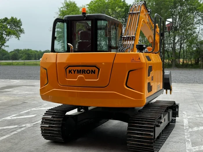 KYMRON® XH80 Pro Series Excavator with Thumb + Cab w/ AC & AM/FM Radio - Image 5