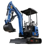 2025 3,800 lb TYPHON TERROR XVII Mini Excavator Rubber Track with Kubota D902 Diesel Engine USA