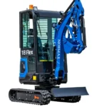 2025 TYPHON 18 FLEX PRO 1.8 Ton Mini Excavator – Powered by Kubota D722 Diesel Engine | EPA Certified USA - Image 2