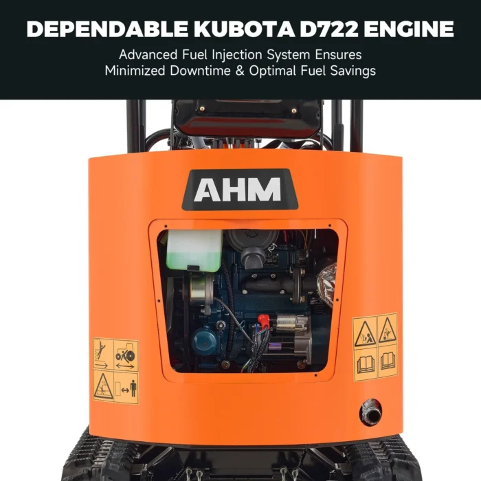 AX-15 | 13.8 HP Kubota Engine Mini Excavator - Image 5