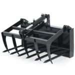 38″ Hydraulic Root Grapple Attachment For Mini Skid Steer Loader