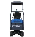 2025 TYPHON TERROR XI STORM Mini Excavator – 1.1 Ton Trench Digger with Boom Swing & Hydraulic Thumb - Image 6