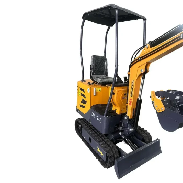AGT DM12-C 1-Ton Mini Compact Excavator – 13.5 HP Briggs & Stratton Engine by Bidadoo - Image 3