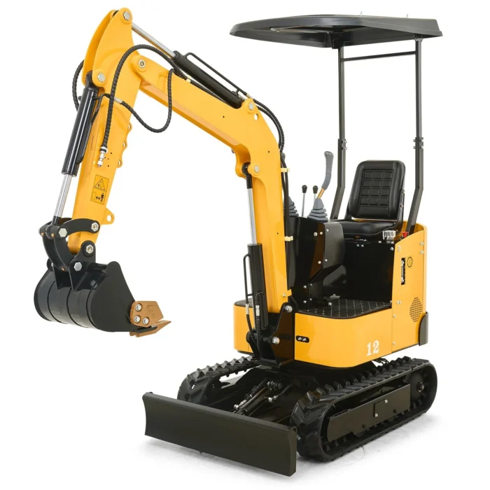 NW-12 | 13.5HP Mini Excavator B&S Engine with 6 Attachments - Image 7