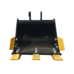 24″ Bucket With Teeth For 1 Ton 2 Ton Mini Excavator |12EX-WD24 - Image 4