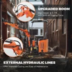 AX-15 | 13.8 HP Kubota Engine Mini Excavator - Image 3