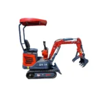 1.4 Ton Mini Excavator, Gasoline Engine (B&S), Gas w/ Upgraded Hydraulic System | AGT-DY14 by Bidadoo - Image 4