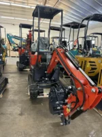 AGT DM12X-C Mini Excavator – Pilot Control, Swing Boom, Hydraulic Thumb by Bidadoo - Image 2