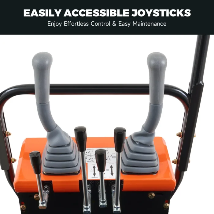 NW-A1 | 13.5 HP B&S Engine Mini Excavator with 6 Attachments - Image 7