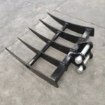 Rake Mini Excavator Attachment for Grading, Leveling, Loosening , Removing Soil USA - Image 4