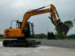 KYMRON® XH80 Pro Series Excavator with Thumb + Cab w/ AC & AM/FM Radio - Image 4