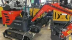 AGT DM12X-C Mini Excavator – Pilot Control, Swing Boom, Hydraulic Thumb by Bidadoo - Image 6