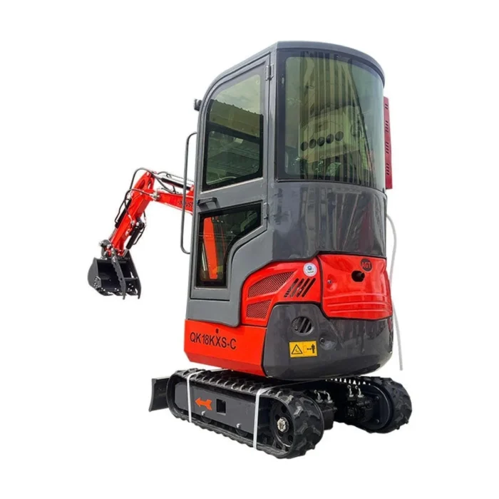 2024 AGT Kubota Engine 1-Ton Mini Small Excavator with Air Conditioning and Side Swing by Bidadoo - Image 3