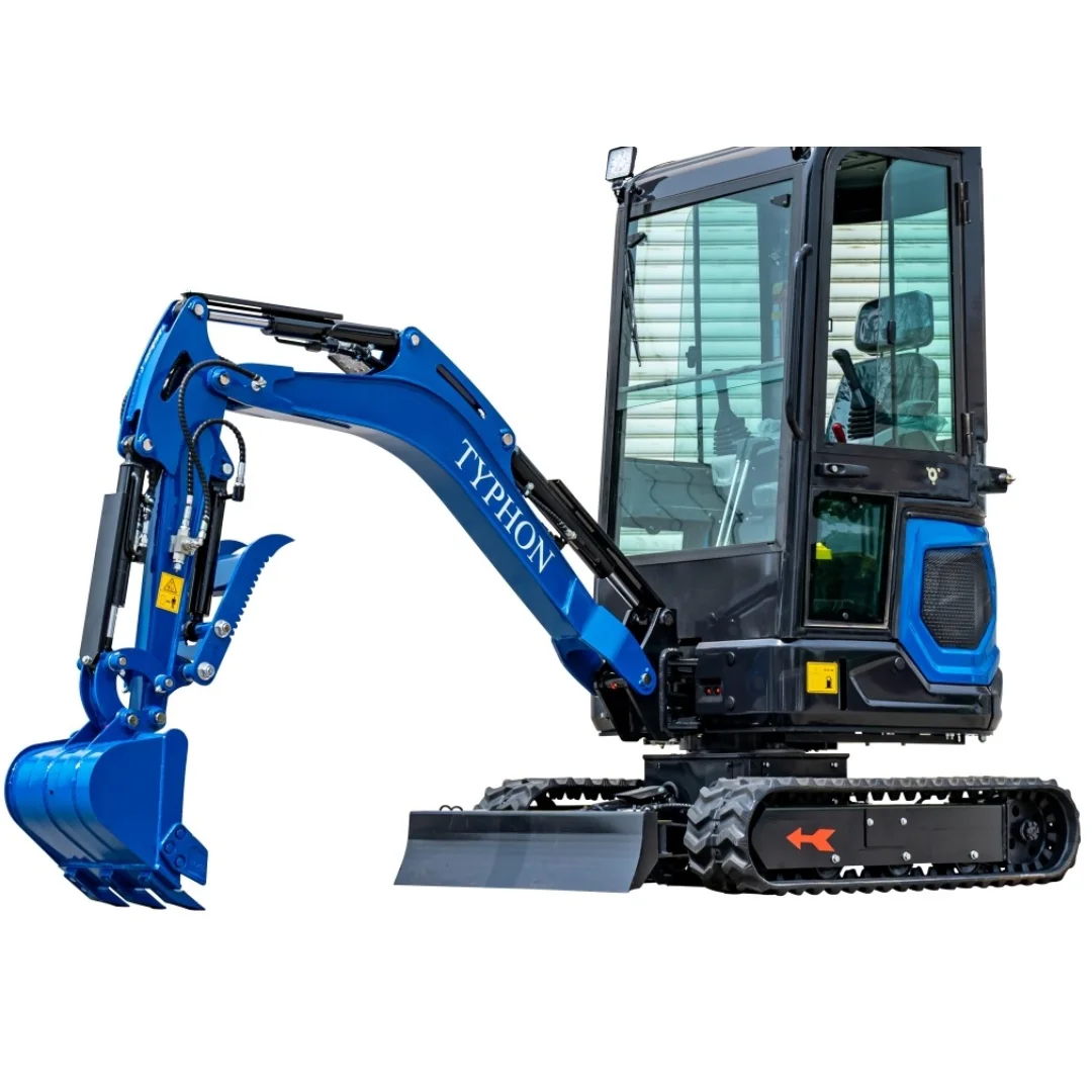 slRgKPnZAWnAIRG1Y6PvsHjWs86FTRqL34wXpVQE.webp 2025 TYPHON 18 FLEX PRO 1.8 Ton Mini Excavator – Powered by Kubota D722 Diesel Engine | EPA Certified USA - Image 1