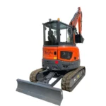4 Ton, Mini Excavator w/ Diesel Engine, Hydraulic Thumb | CFG-40UF - Image 3