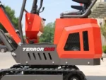 TYPHON TERROR ONE STORM Mini Excavator – 1 Ton Trench Digger with Canopy, Hydraulic Thumb Clip, Hydraulic Oil Cooler, 13.5hp B&S Engine USA - Image 6