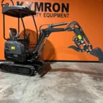 KYMRON® XH14-2 Pro Mini Excavator (w/ Side Swing Boom & Retractable Tracks)