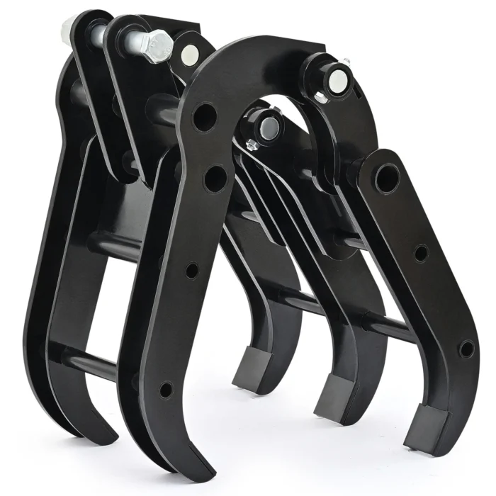 Mini Excavator Grapple Grabber Attachment with Wide Opening for Woods Rocks - Image 4
